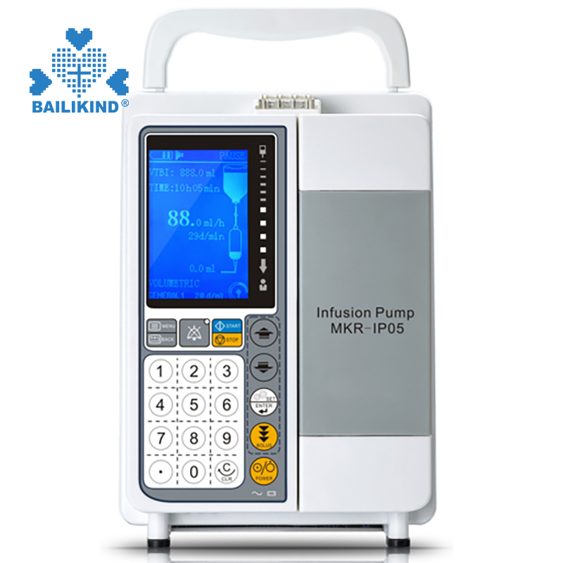 Momwe mungagwiritsire ntchito pampu yonyamula ya LED screen chemotherapy syringe infusion pump kuchipatala