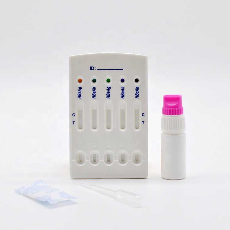 Hepatitis B Virus Hbv 5 Mu 1 Rapid Test Panel Combo Test