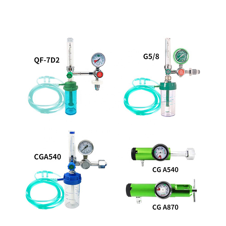 Oxygen Flow Meter ndi Regulator