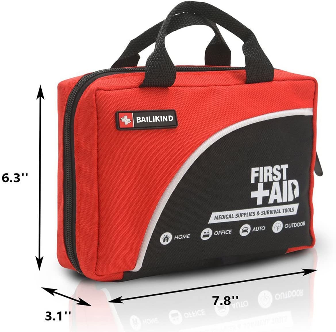 Red First Aid Hand Luggage Thumba