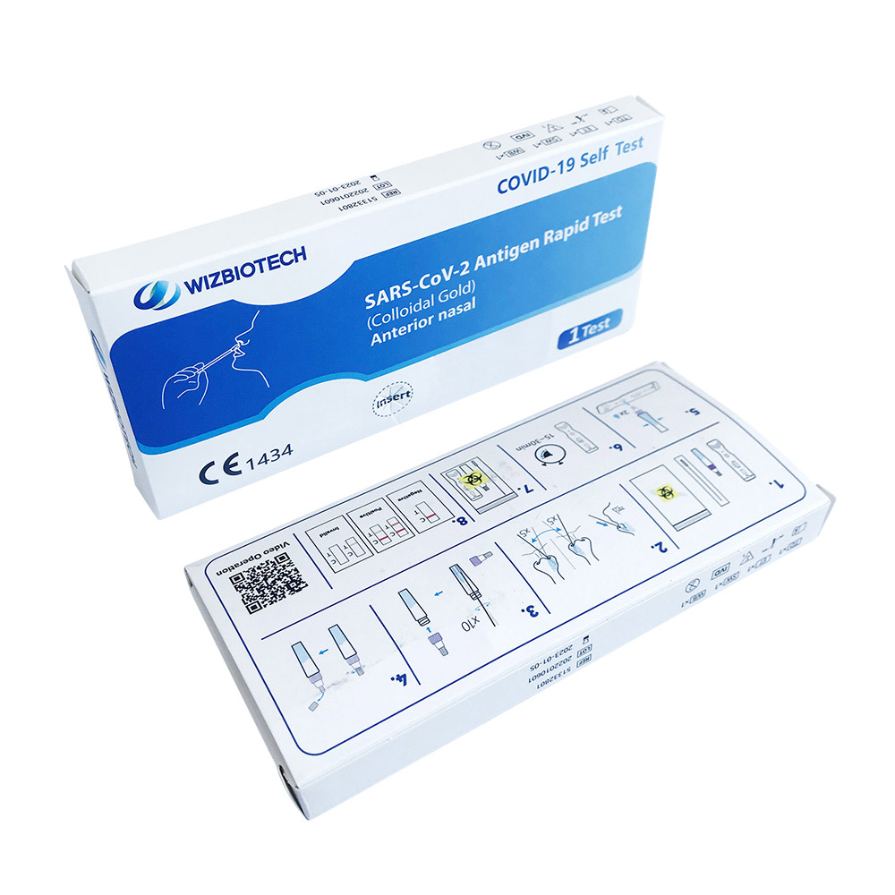 SARS-CoV-2 Antigen Rapid Test (Golide wa Colloidal) Yodziyesa Yekha